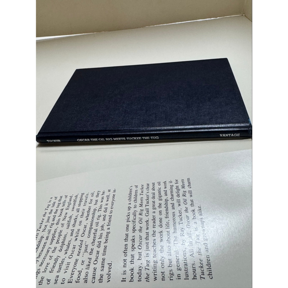 Oscar the Oil Rig Meets Tuckee the Tug (1982, Hardcover, DJ, 1st Edition) - Picture 4 of 9